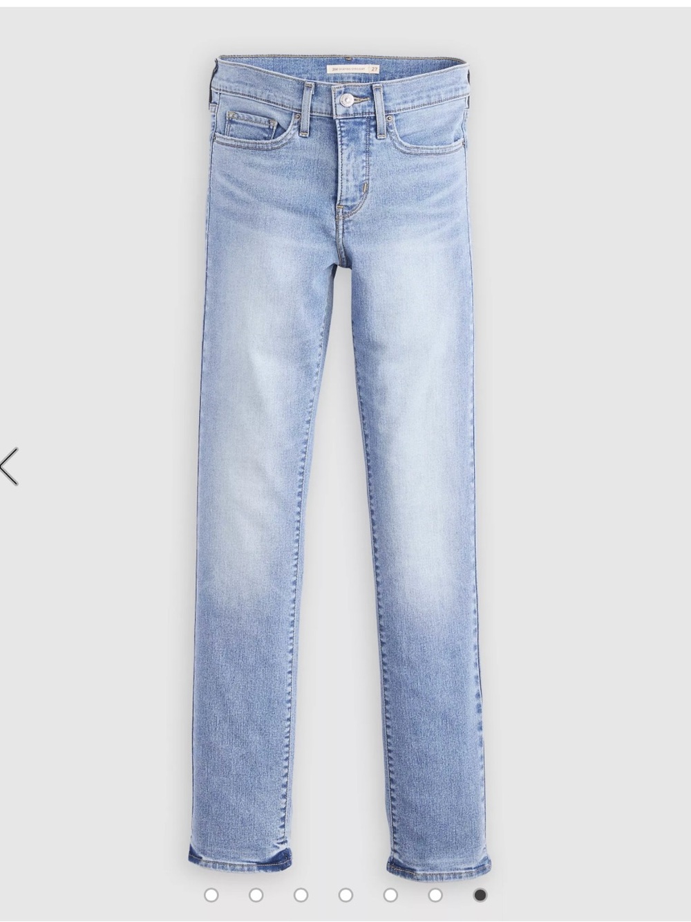 Levi's Light Blue Straight Leg Jeans